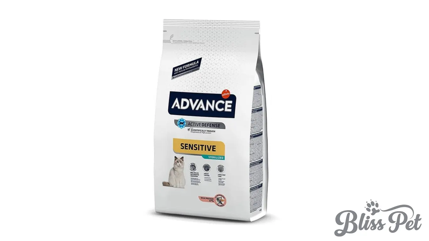 Bliss Pet Hrana Advance Pisică – Sterilizat Sensitive cu Somon și orez 3kg