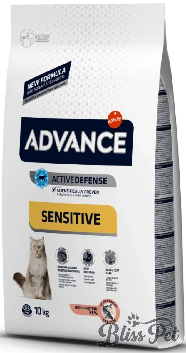 Advance Pisică Adultă – Sensitive cu Somon 10kg