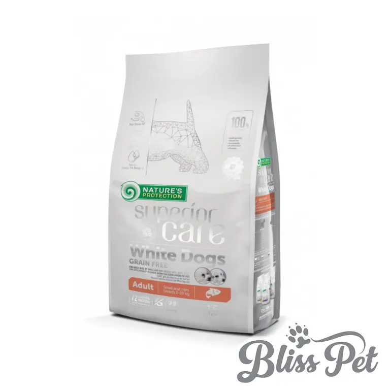 Bliss Pet Hrana Nature’s Protection Superior Care Grain Free Salmon Adult Smalll&Mini Breeds 1,5kg