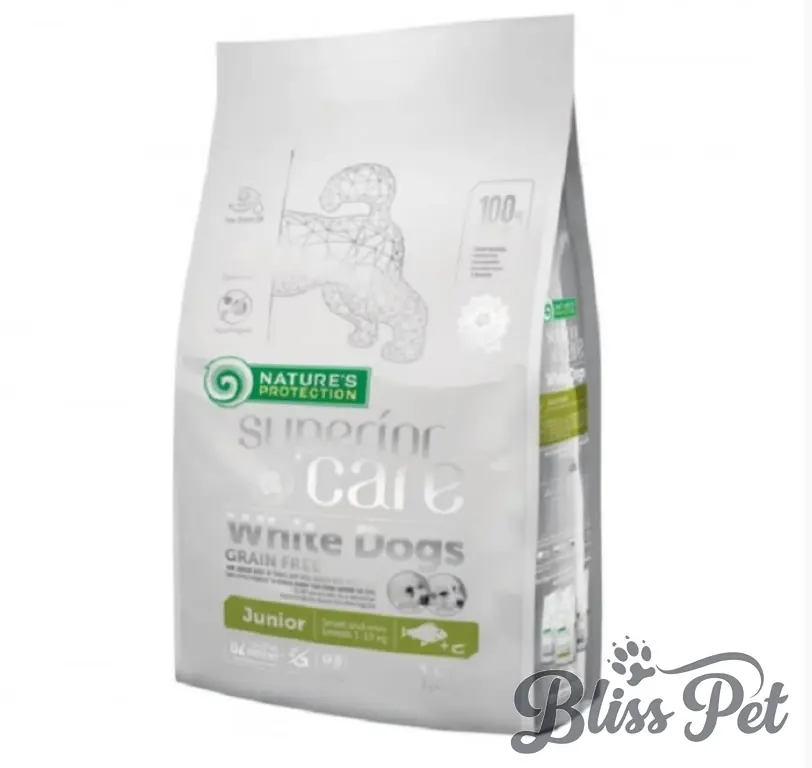 Bliss Pet Hrana Natures Protection Superior Care White Dogs Grain Free White Fish Junior Small&Mini Breeds