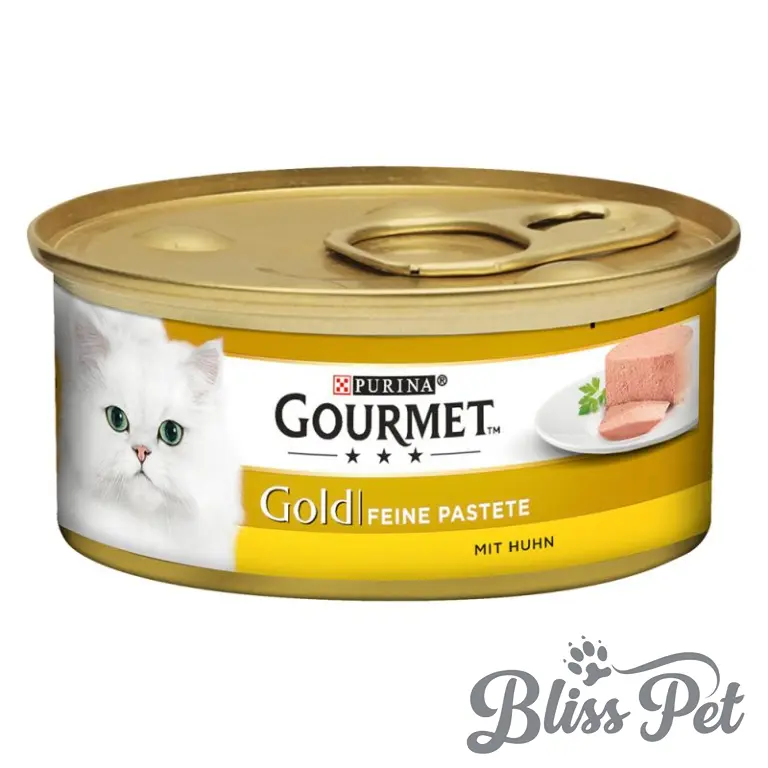 Bliss Pet Hrana Gourmet gold mousse conserva cu pui 85 gr