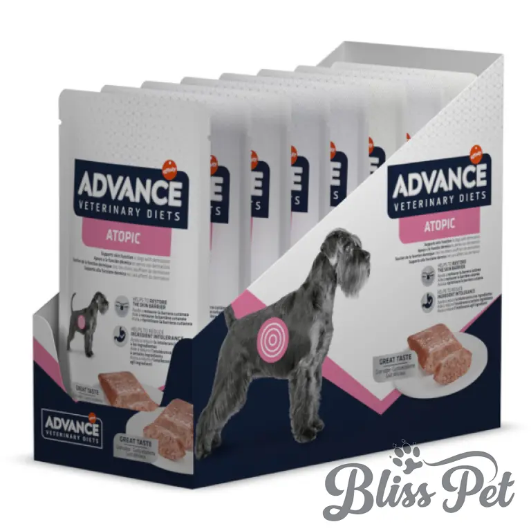 Bliss Pet Hrana Hrana umeda caini Advance Atopic - plic 8x150 g