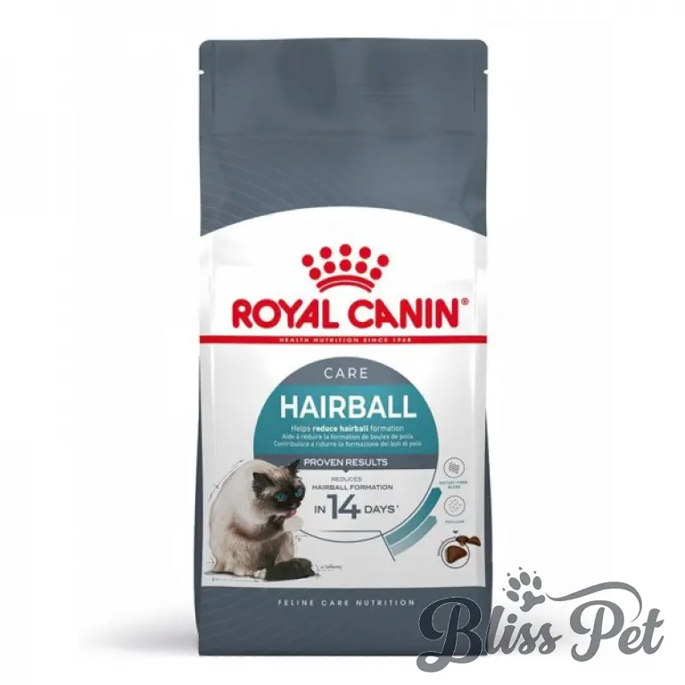 Bliss Pet Hrana rana uscata pentru pisici, Royal Canin Hairball Care, 10 kg